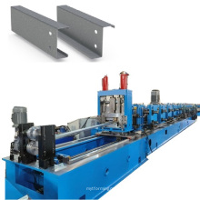 High speed fully automatic Mild Steel C Z Purlin rolling machine